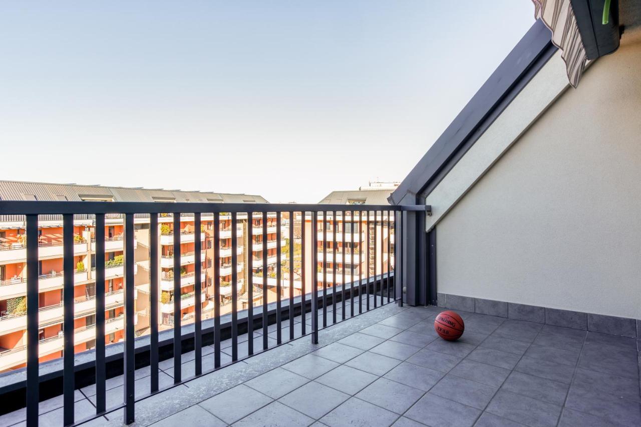 Modern Apt With Terrace, Wifi & Ac Mailand Exterior foto