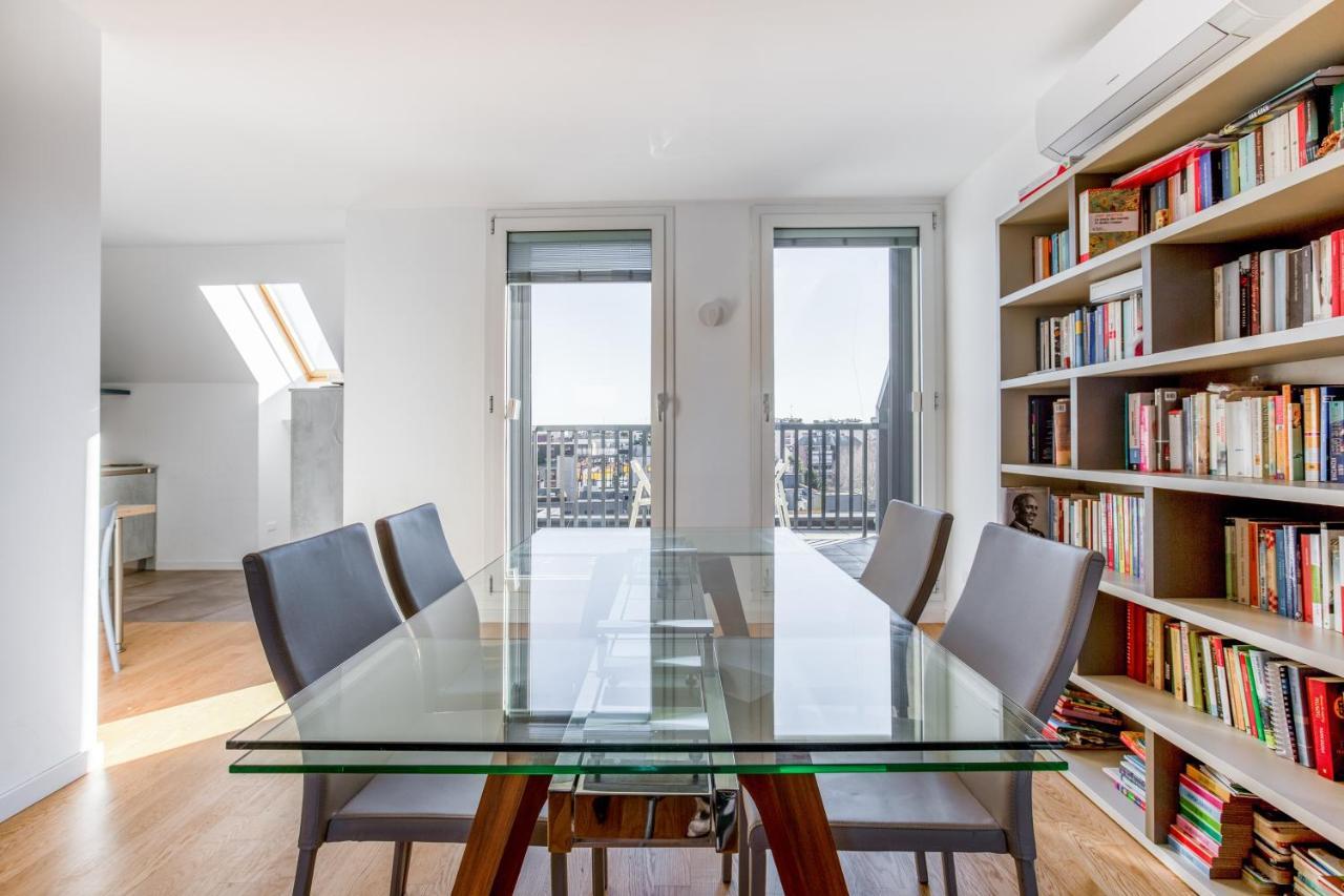 Modern Apt With Terrace, Wifi & Ac Mailand Exterior foto